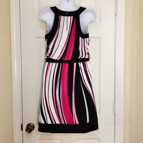 White House Black Market Striped Dress - Picture 2 of 4